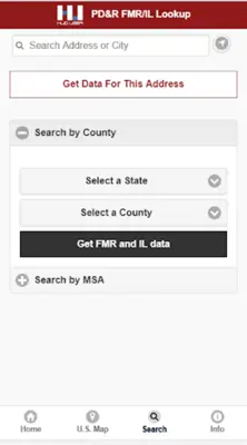 PD&R FMR/IL Lookup android App screenshot 0